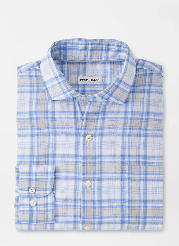 Final Sale Pawley Summer Soft Cotton Sport Shirt (White)