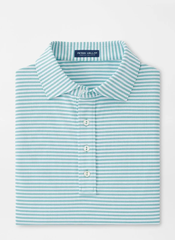 Hurry In Mood Performance Mesh Polo (Viridian)