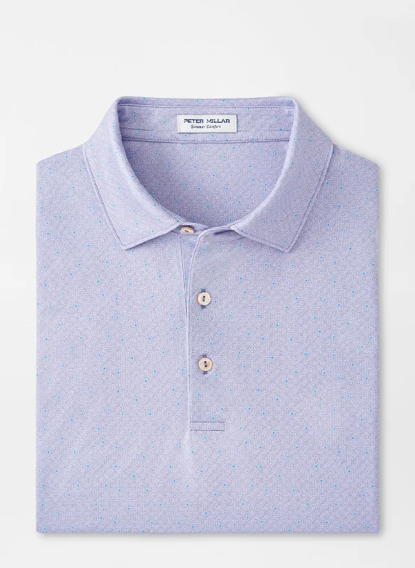 Deal Mania Soriano Performance Jersey Polo (Lavender Fog)