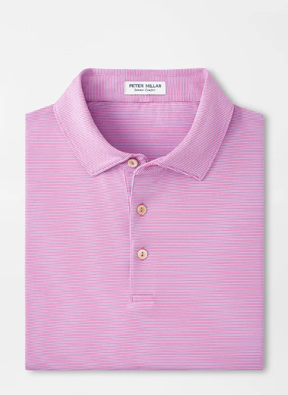 Act Now Jubilee Performance Jersey Polo (Pink Ruby)