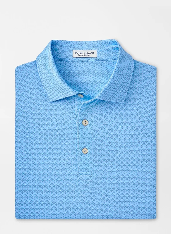 Stock Clearance I'll Have It Neat Performance Polo (Cottage Blue)