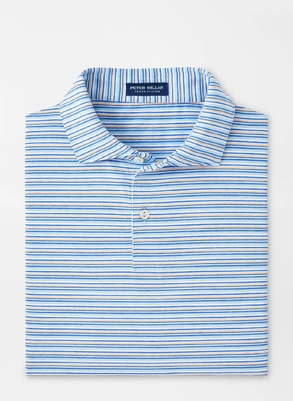 Weekend Flash Sale Octave Performance Jersey Polo (Blue Frost)