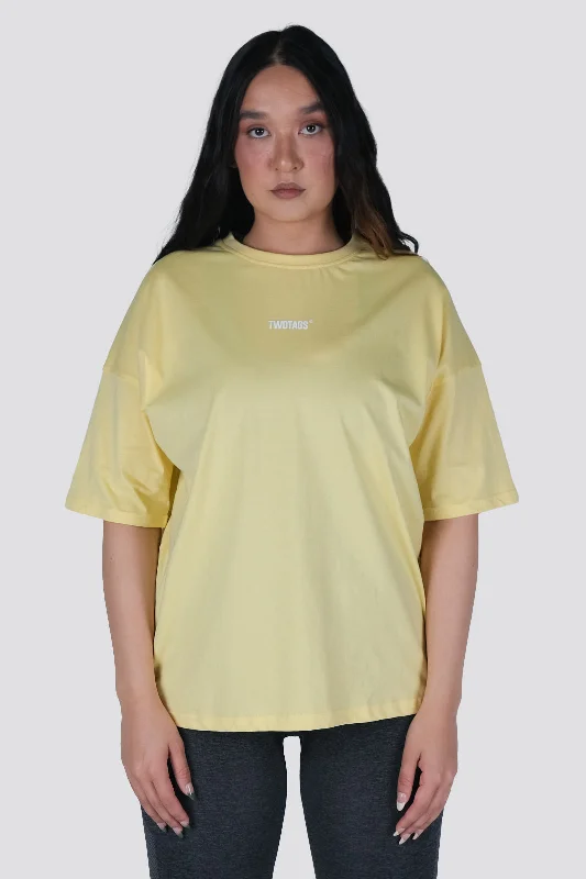 Price Rollback Placid Oversized T-Shirt - Yellow