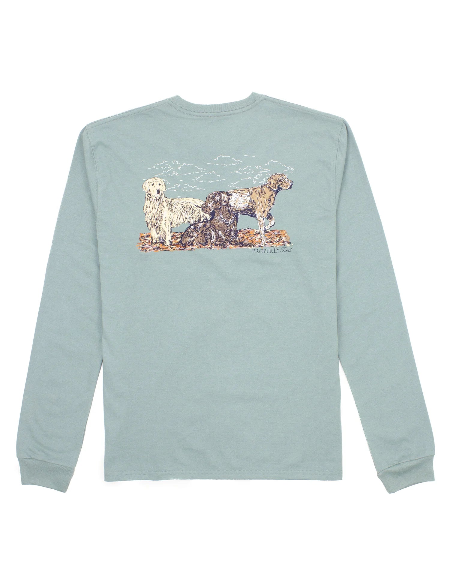 Blowout Deals Hunting Dogs Tee (Fog)