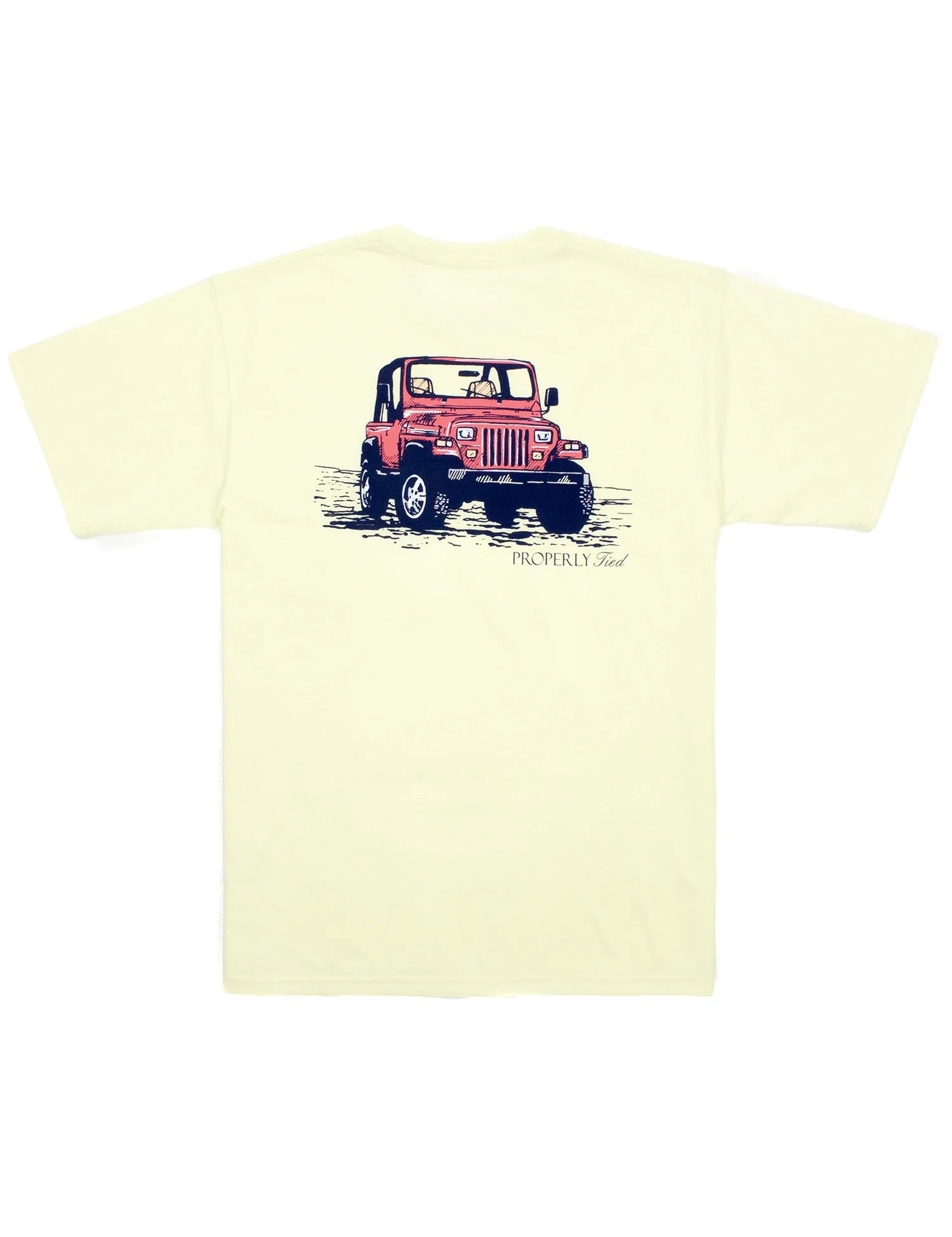 Weekend Special Offroad Tee (Light Yellow)