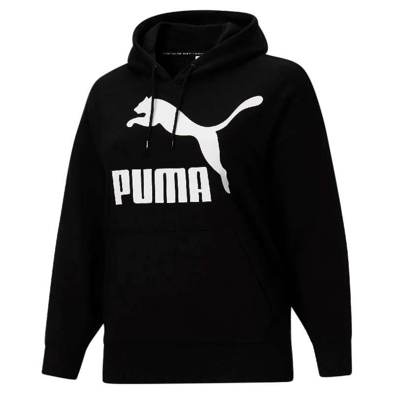 New Markdowns PUMA Women's Classics Logo Hoodie PL