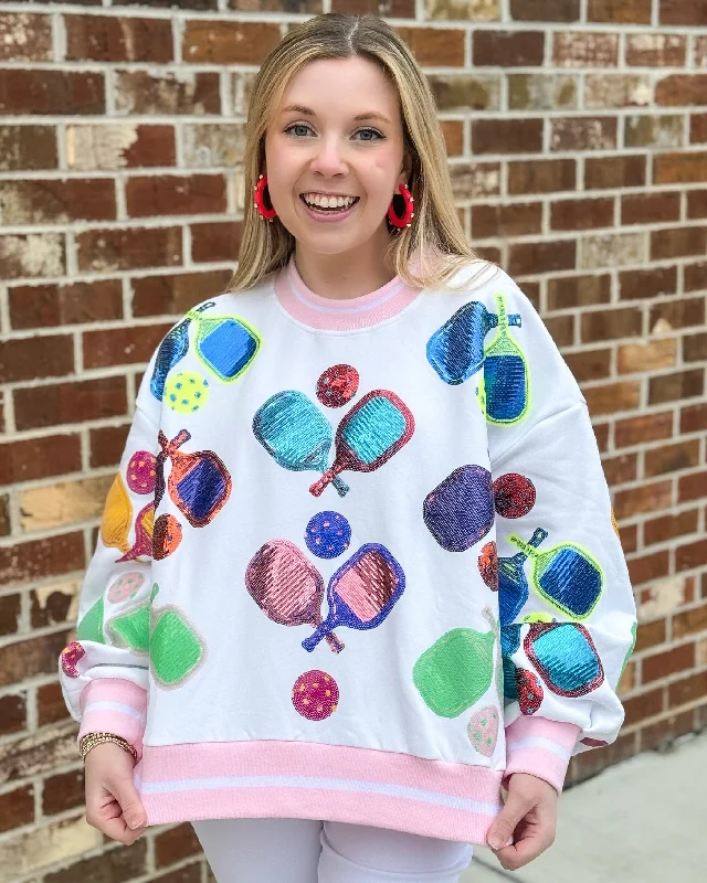 Final Markdown Multi Pickleball Sweatshirt (White)