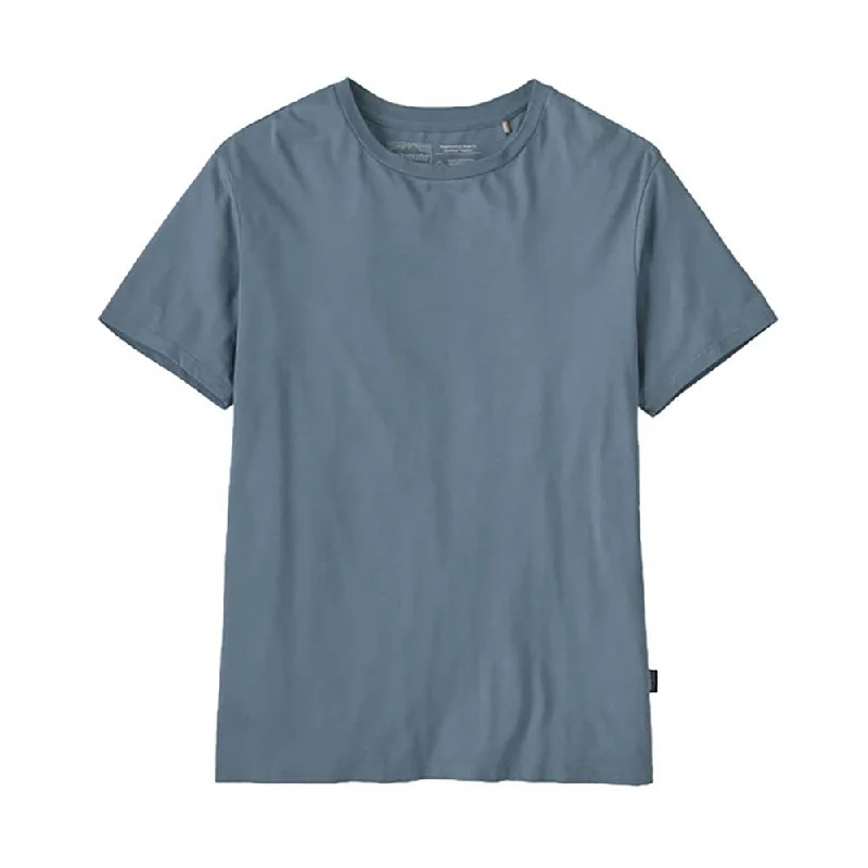 Bargain Bin All Gender Regenerative Organic Certified Cotton Lightweight Tee - Light Plume Grey