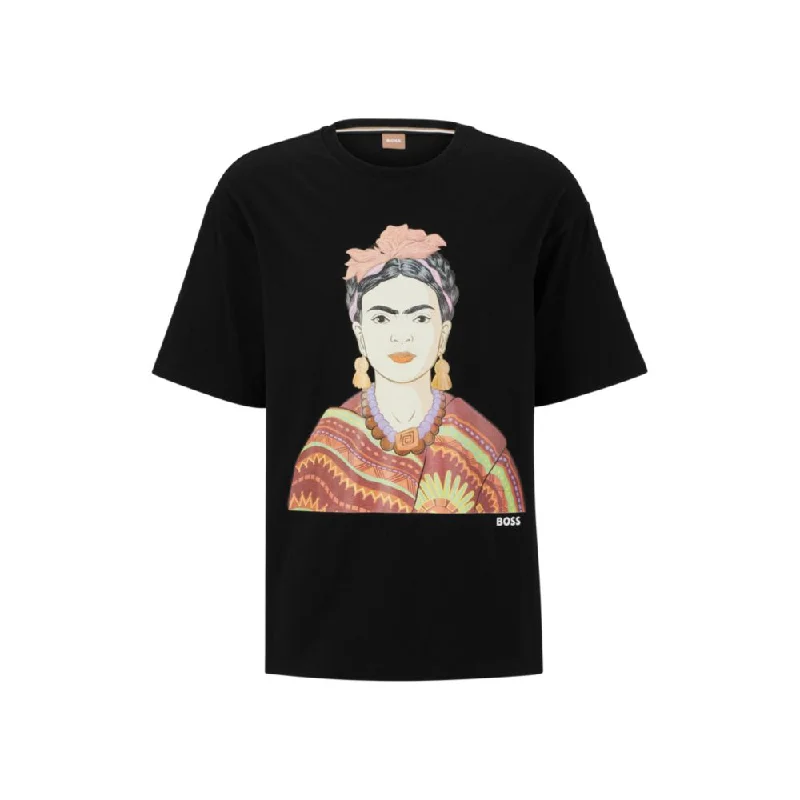Great Deals Relaxed-fit cotton T-shirt with Frida Kahlo graphic