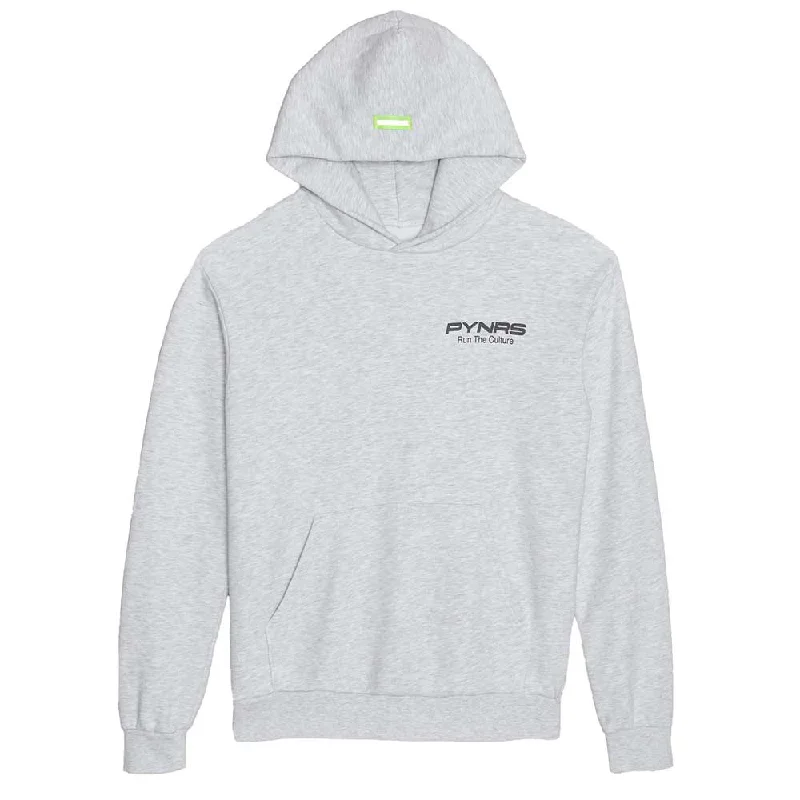 Price Slash All Gender Run The Culture Essential Hoodie - Ash Grey