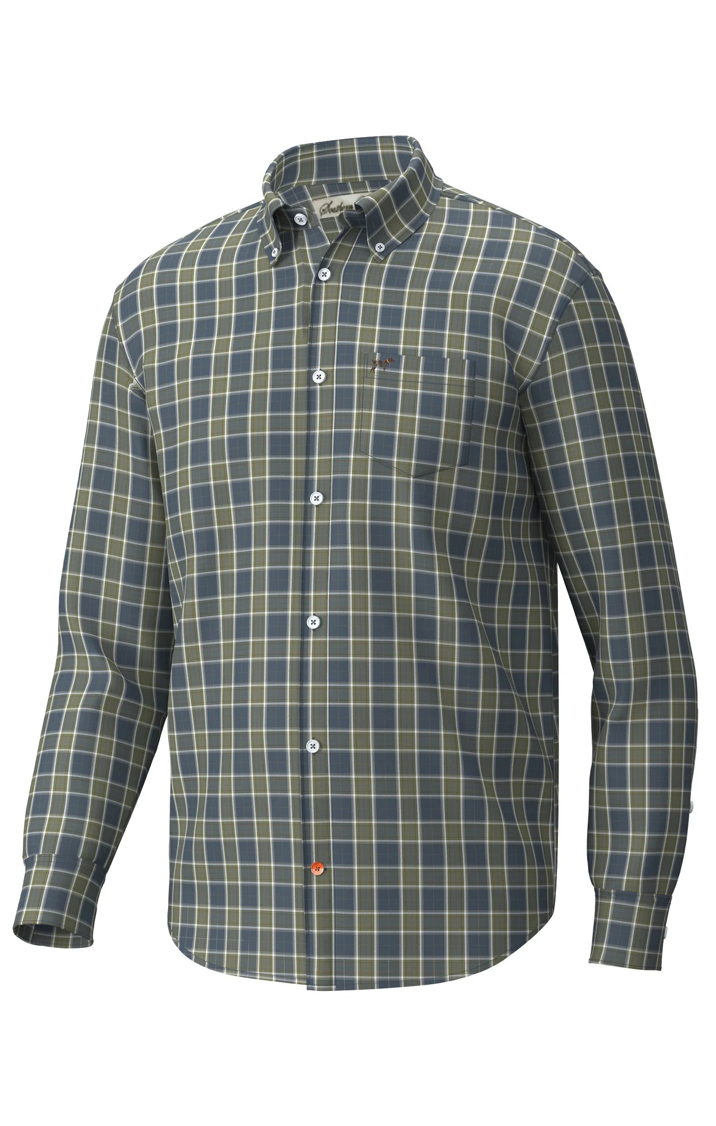 Limited Quantity Hadley Stretch Button Down (Edison Plaid)