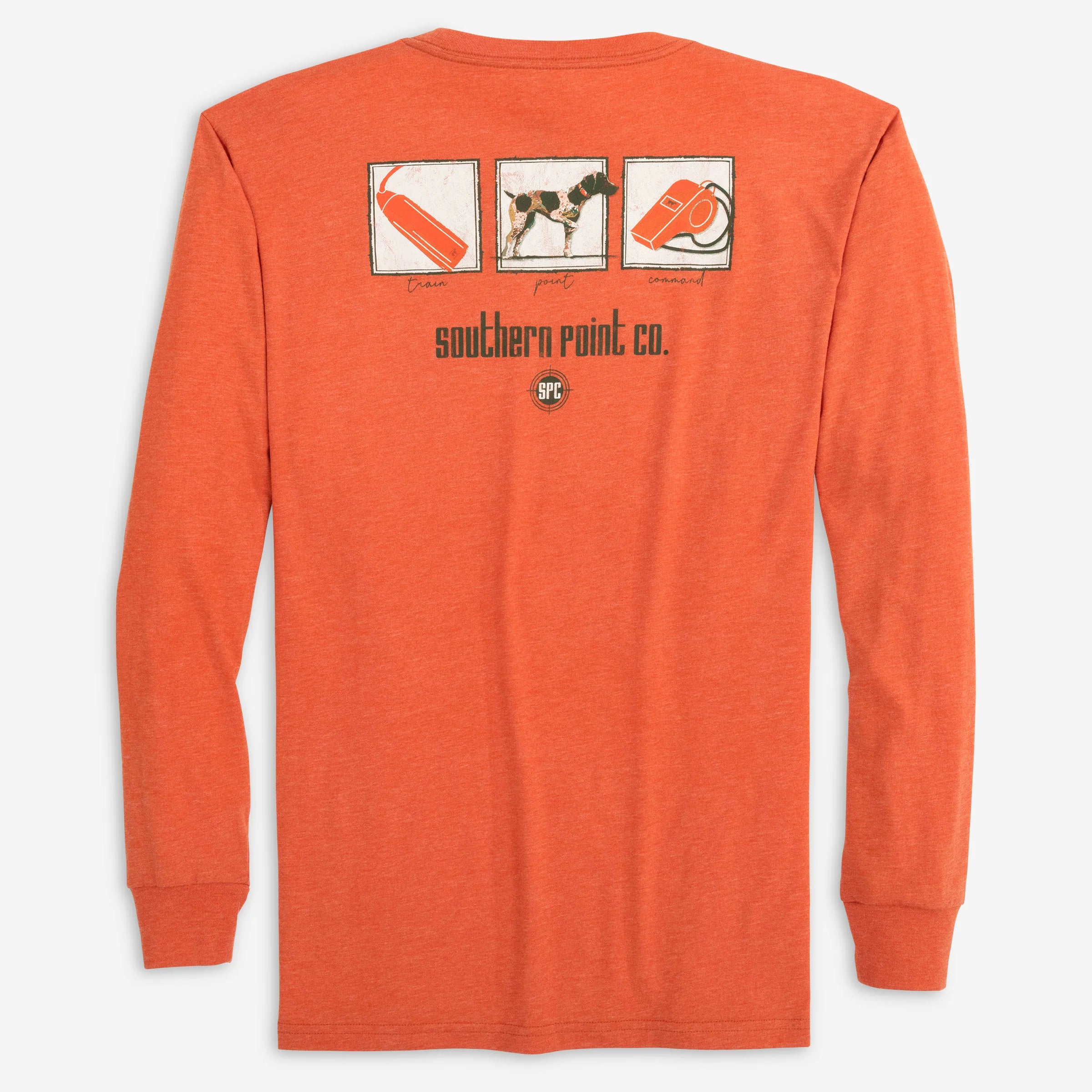 Buy Now Train, Point, Command Tee (Burnt Orange)