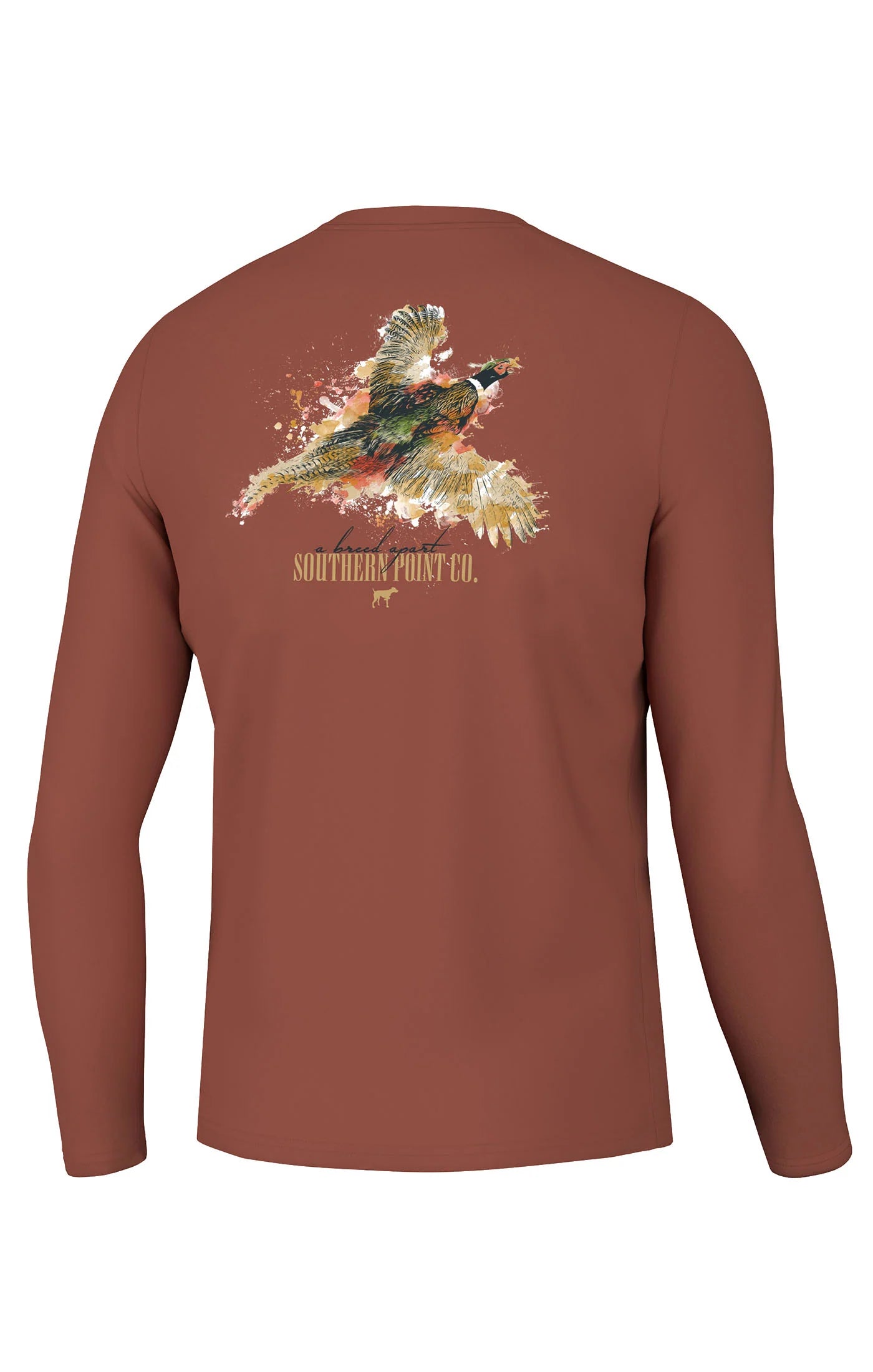 Shop and Save Splatter Series Pheasant Tee (Chili Oil)