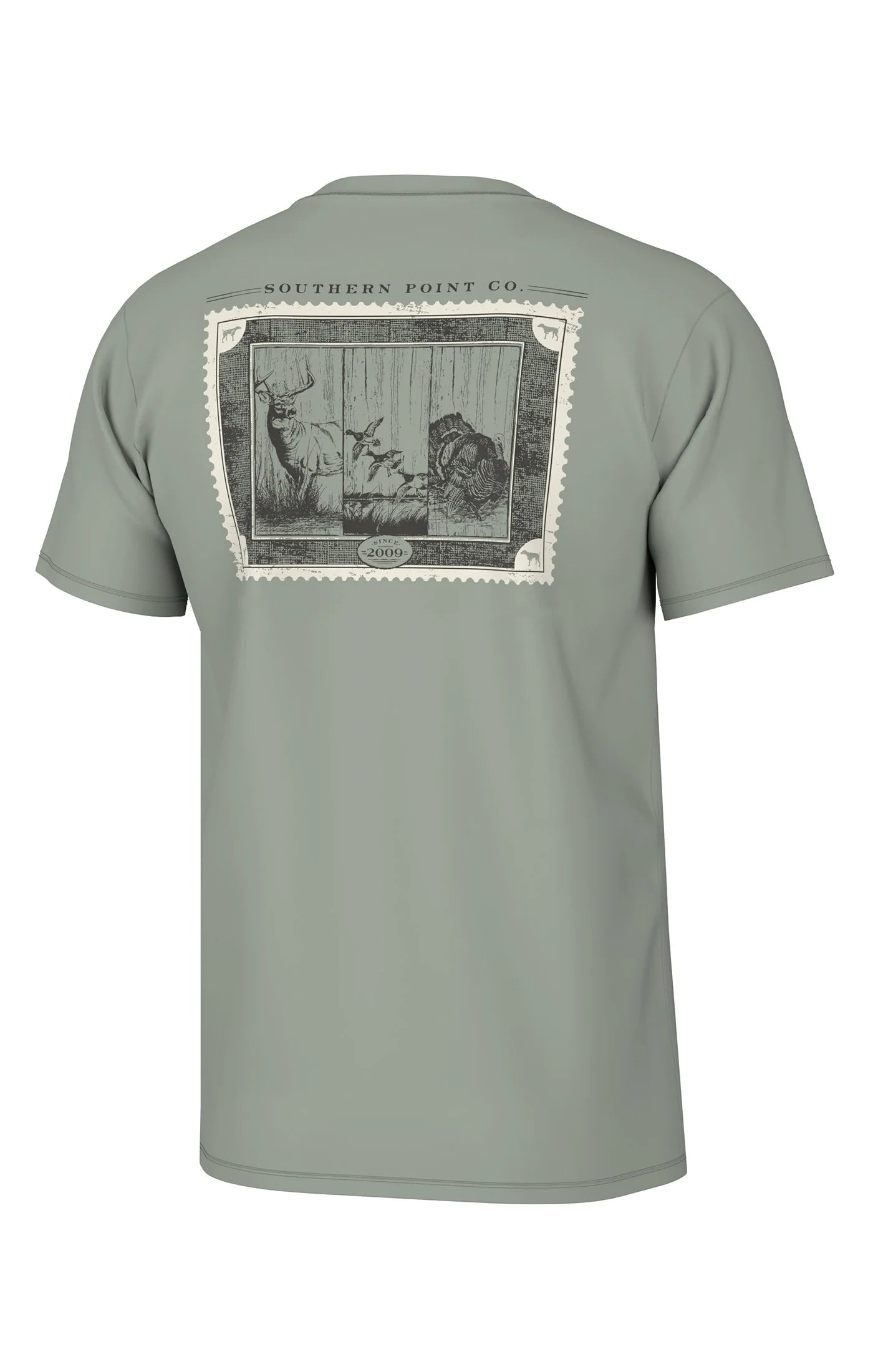 Grand Opening Sale Wild Life Stamp SS Tee (Sea Spray)