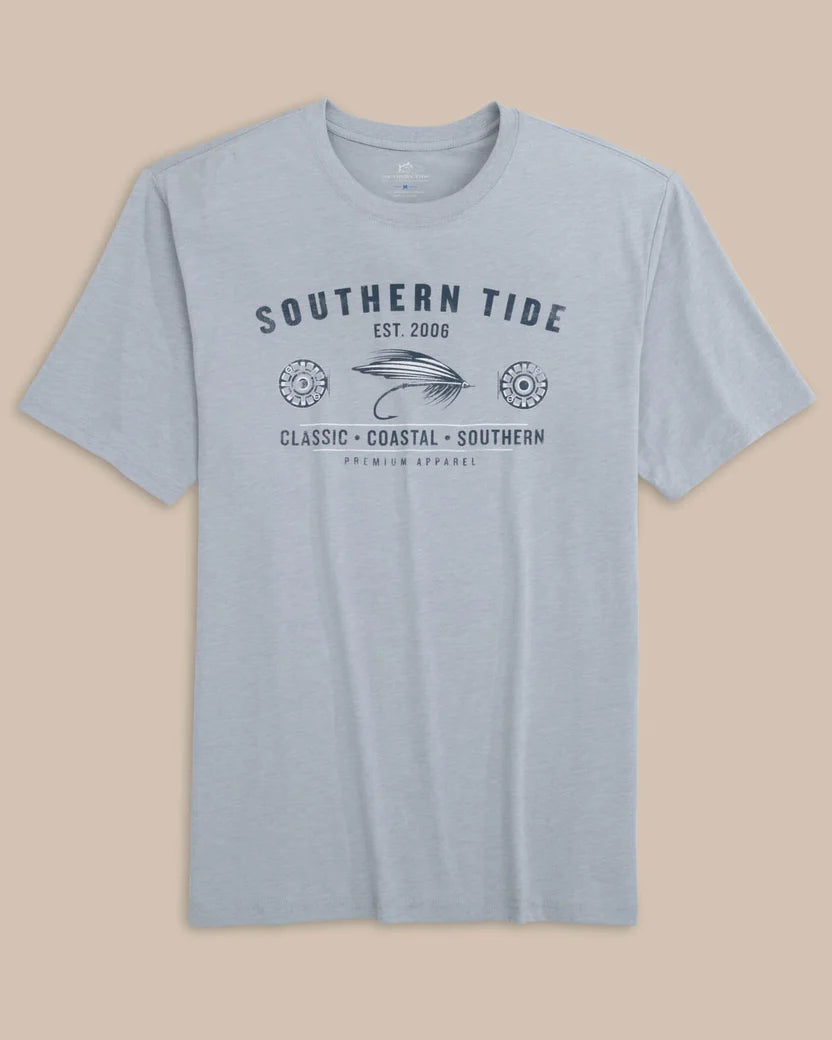 Don't Wait Heather Reel Fly Prem Apparel (Heather Platinum Grey)