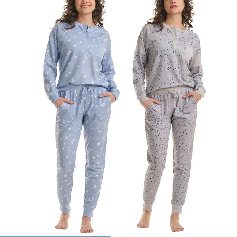 Limited Quantity Splendid Women's 2-Piece PJ Soft French Terry Top and Pants Lounge Set