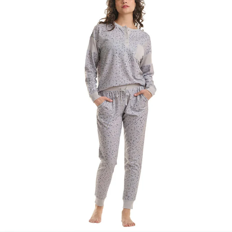 Get It Before It’s Gone Splendid Women's 2-Piece PJ Soft French Terry Top and Pants Lounge Set