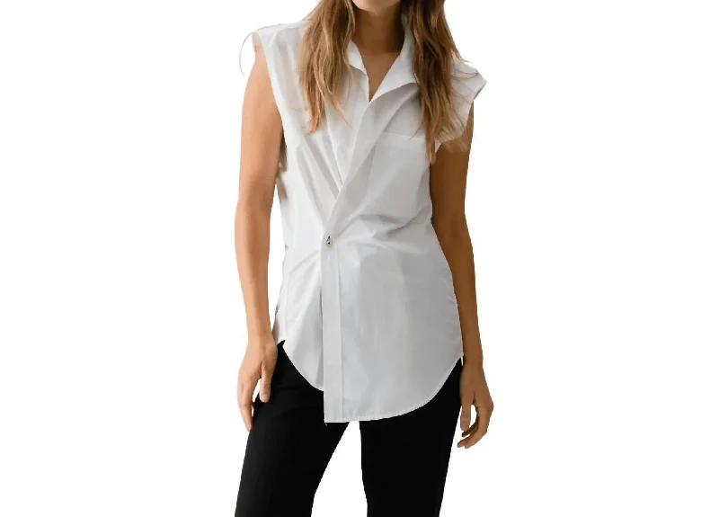 Deal Alert The Cutoff Shirt In White