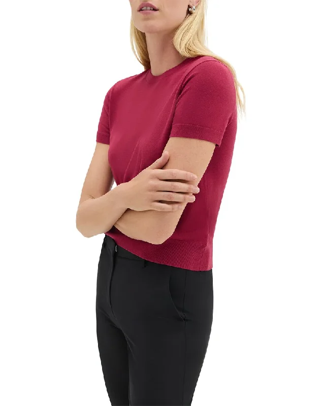 Limited Availability Theory Basic Wool T-Shirt