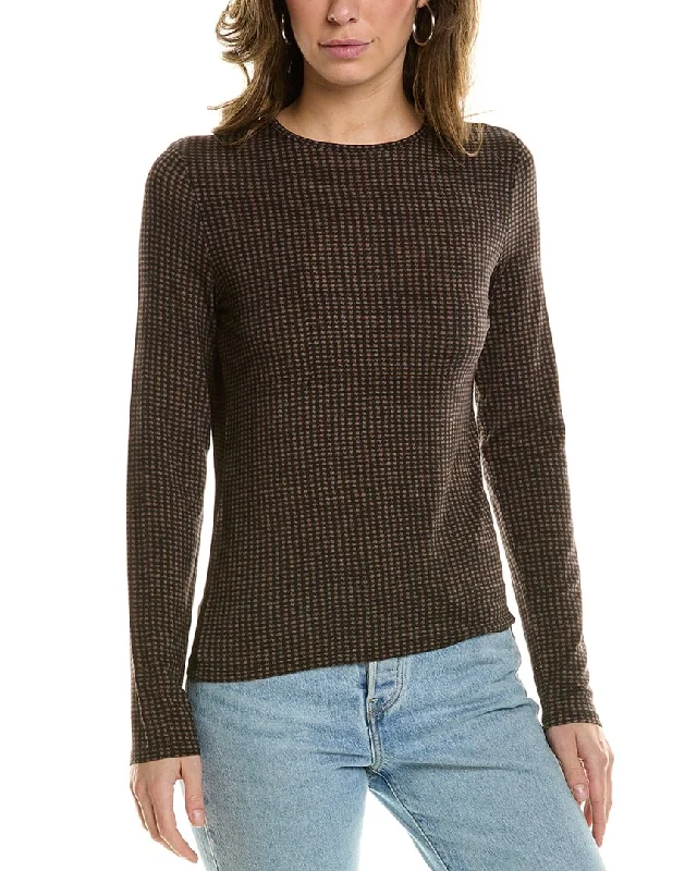 Mega Sale Vince Houndstooth Top