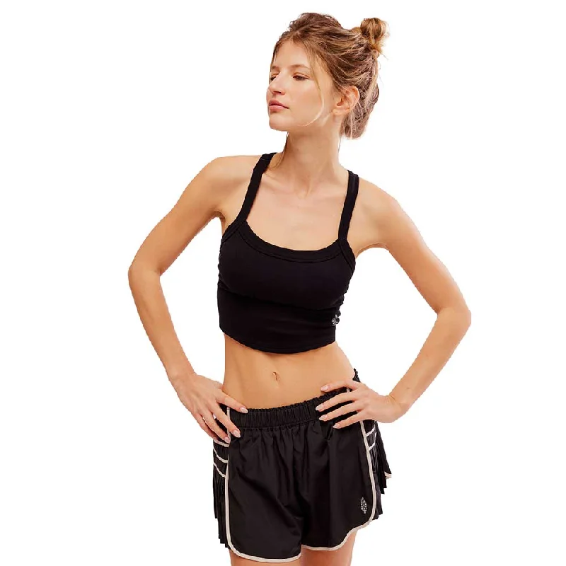 Flash Deals Women's All Clear Solid Cami - Black