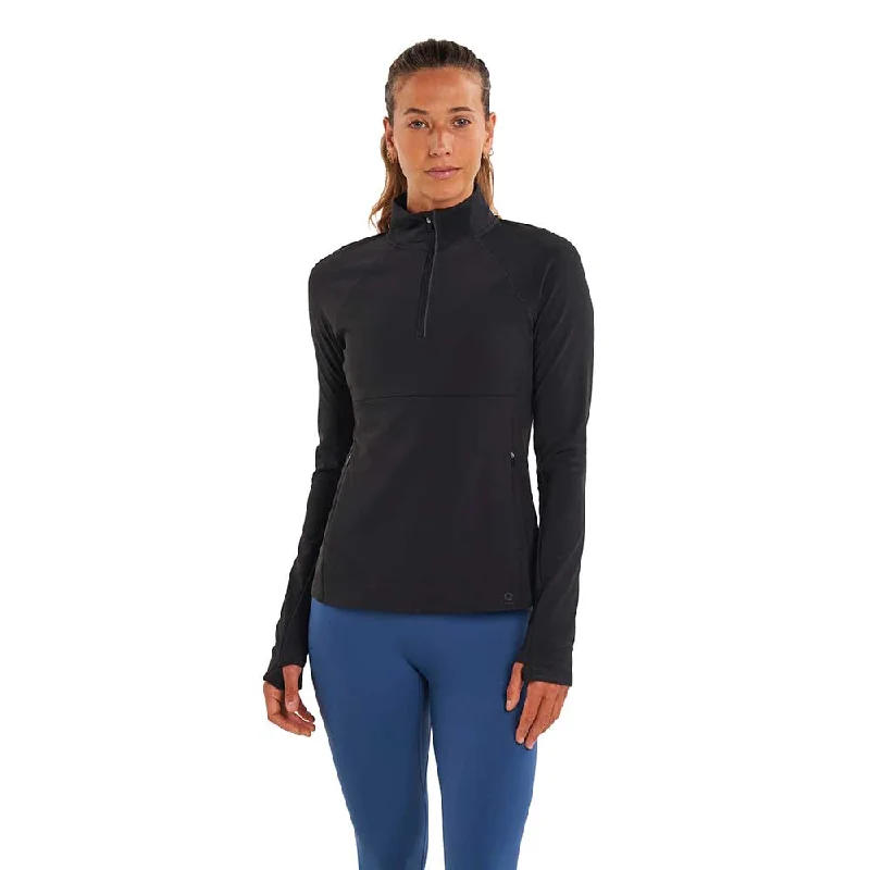 Price Rollback Women's Alrn Hi Viz 1/4 Zip - Lava Rock