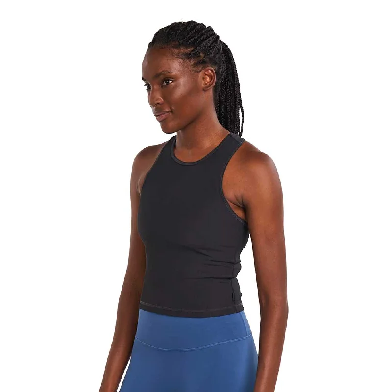 Today’s Deal Women's Alrn Rib Crop Tank - Lava Rock