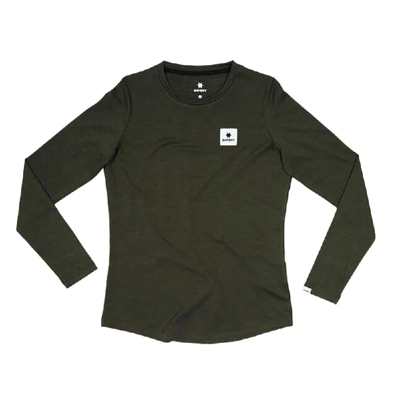 Limited Availability Women's Clean Pace Long Sleeve - Green