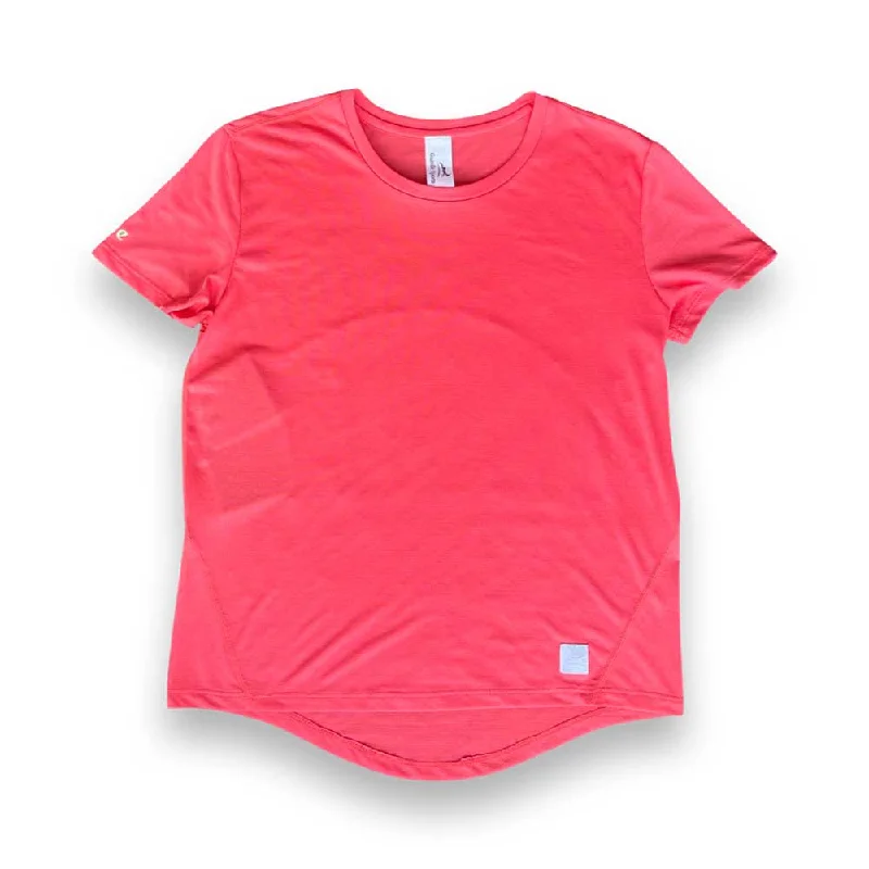 Final Sale Women's EcoTech Short Sleeve - Dubarry/Light Gray Woven Gazelle Patch