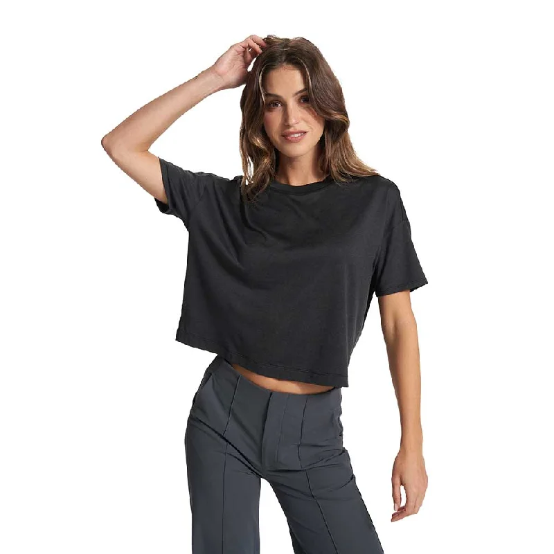 Mega Deal Women's Energy Tee - Black Heather