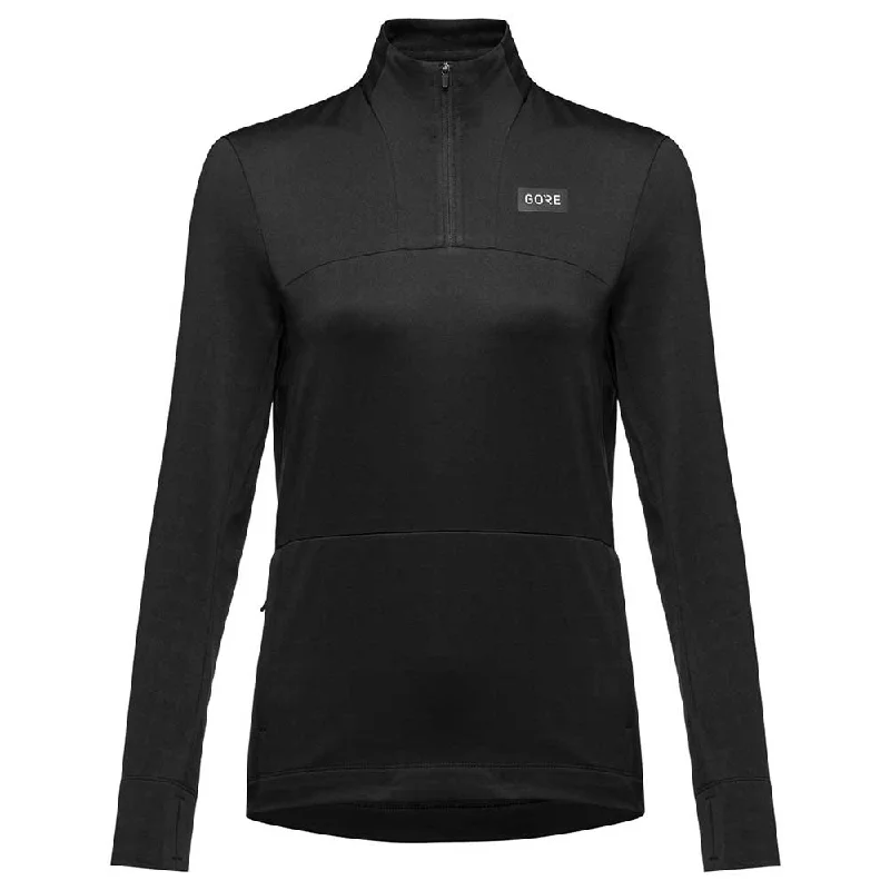Epic Deals Women's Everyday Thermo 1/4 Zip Women - Black