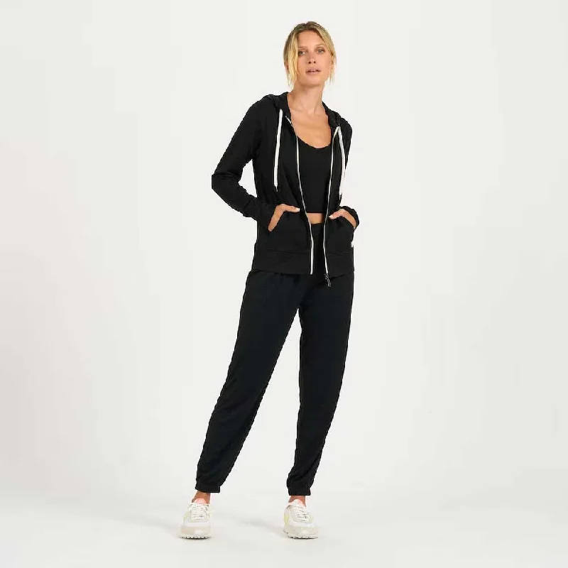 Amazing Deals Women's Halo Performance Hoodie - Black Heather