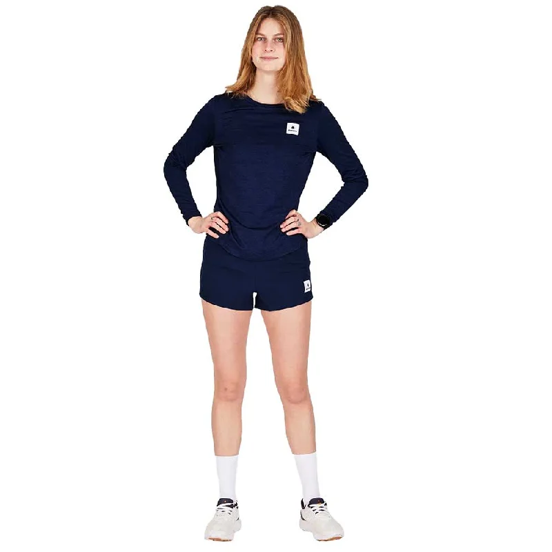 Weekend Deal Women's Logo Pace Long Sleeve - Blue