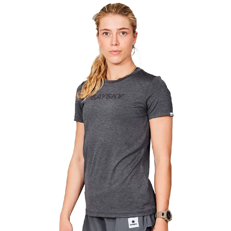 One-DAY Sale Women's Logo Pace T-Shirt - Grey