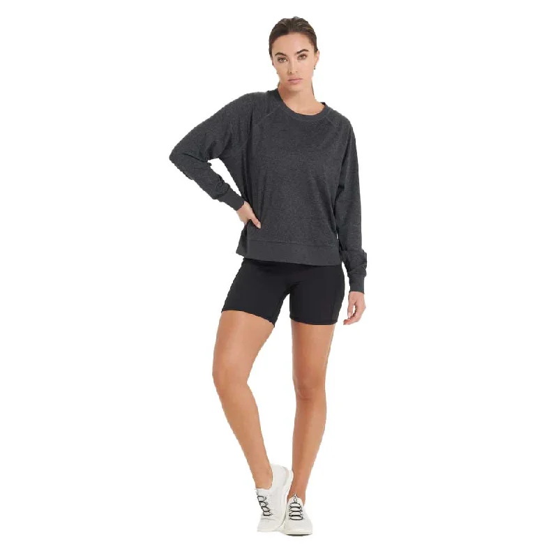 Flash Sale Women's Long Sleeve Halo Crew - Charcoal Heather
