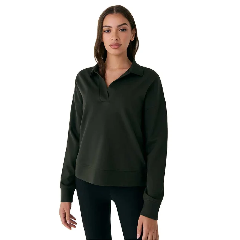 Deal Frenzy Women's Mindset Polo Top - Olive