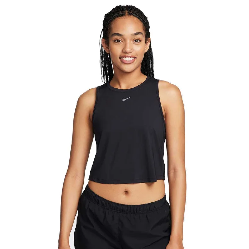Crazy Savings Women's Nike One Classic Dri-FIT Crop Tank - Black