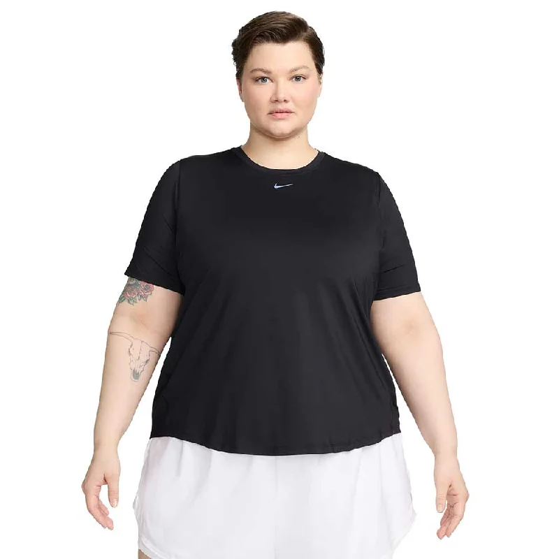 Price Buster Women's Nike One Classic Dri-FIT Short Sleeve Top - Black