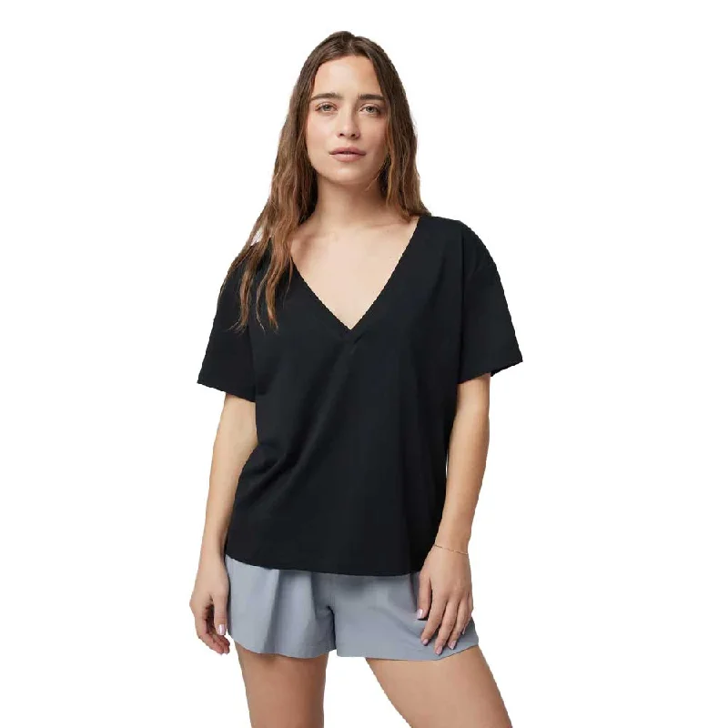 Today's Special Women's Sutton V Neck - Black