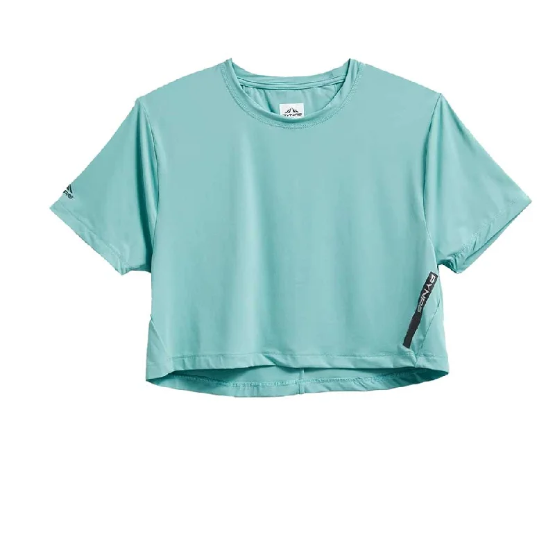 Last Chance Women's Wendover Crop Top - Aqua
