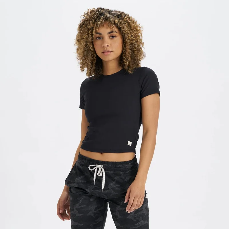 Savings Bonanza Woman's Pose Fitted Tee Shirt