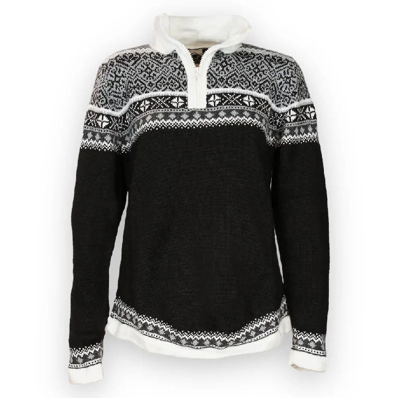 Overstock Sale Women`s Chachani Alpaca Quarter Zip Sweater