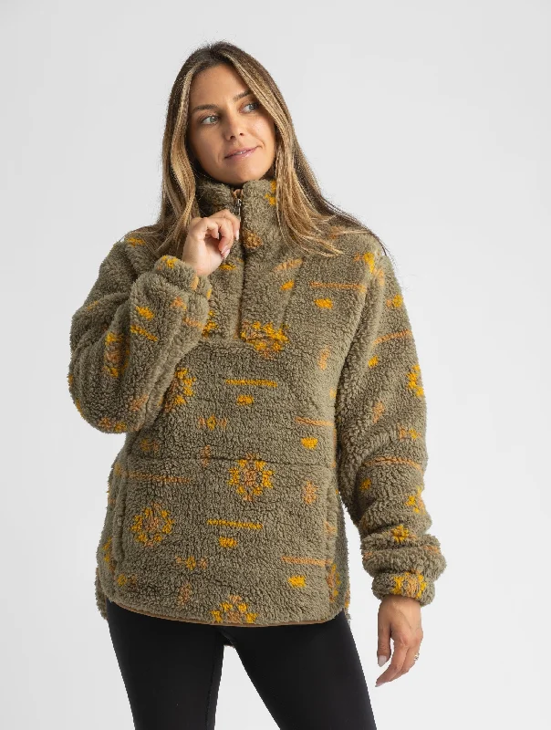 Mega Sale Women's Ainsley Plush Sherpa Pullover