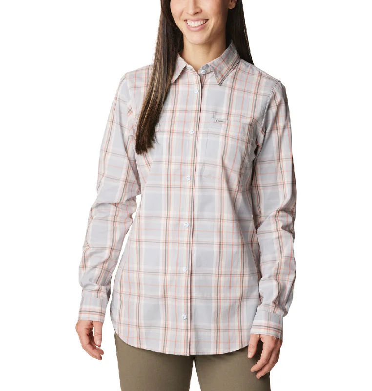 Seasonal Clearance Women's Anytime Patterned Long-Sleeve Shirt