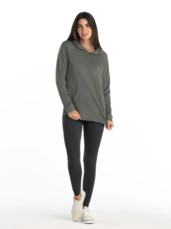 Exclusive Preview Women's Bamboo Lightweight Fleece Hoodie