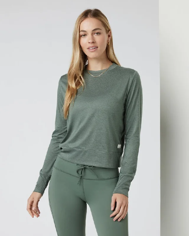 Hurry In Women's Day Dream Long Sleeve Crew