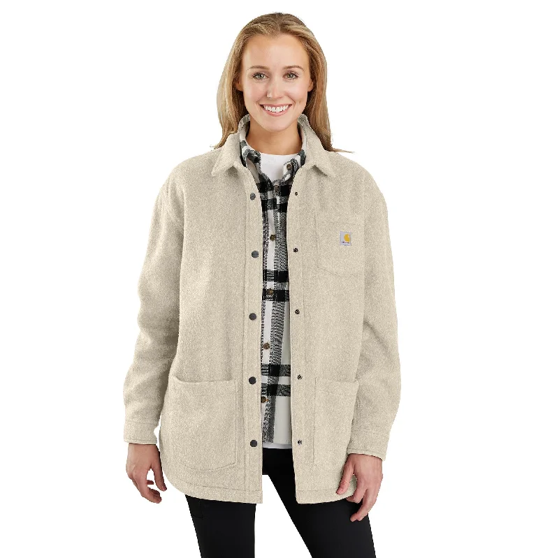 Factory Direct Sale Women's Fleece Shirt Jacket