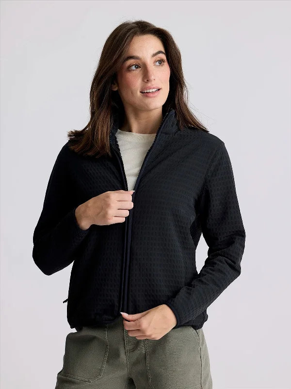 Closeout Sale Women's Gridback Fleece Jacket
