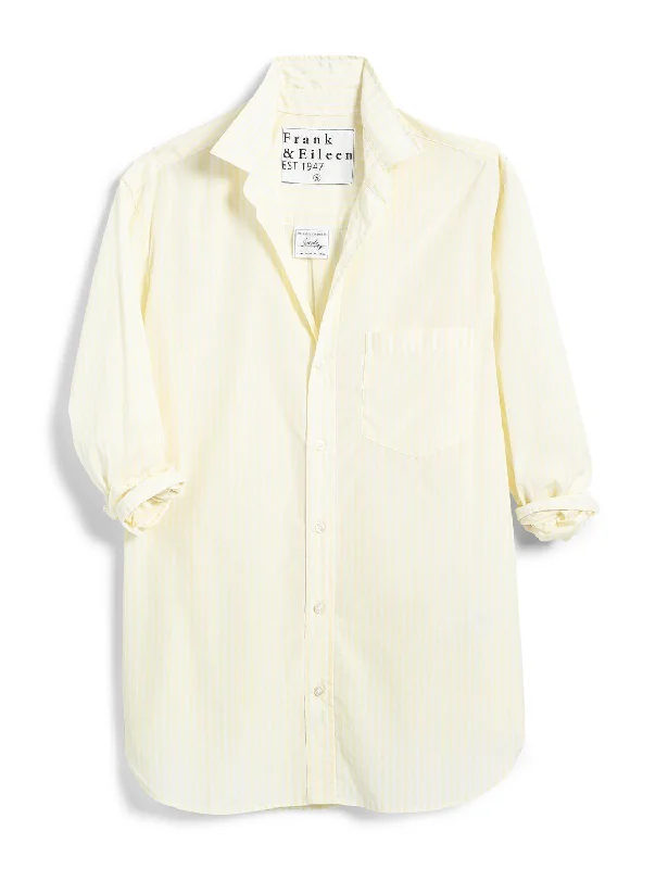 Weekend Flash Sale Women's Joedy Button Up Shirt In Yellow Stripe