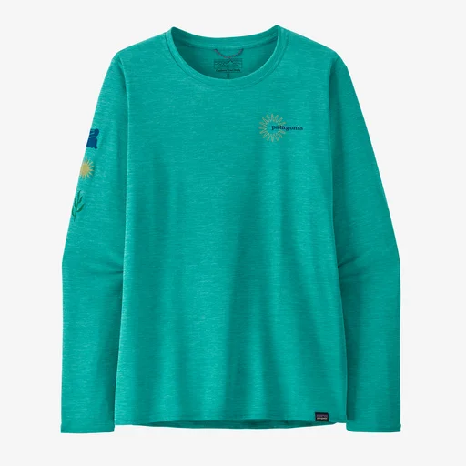 Exclusive Preview Women's Long-Sleeved Capilene® Cool Daily Graphic Shirt - Waters